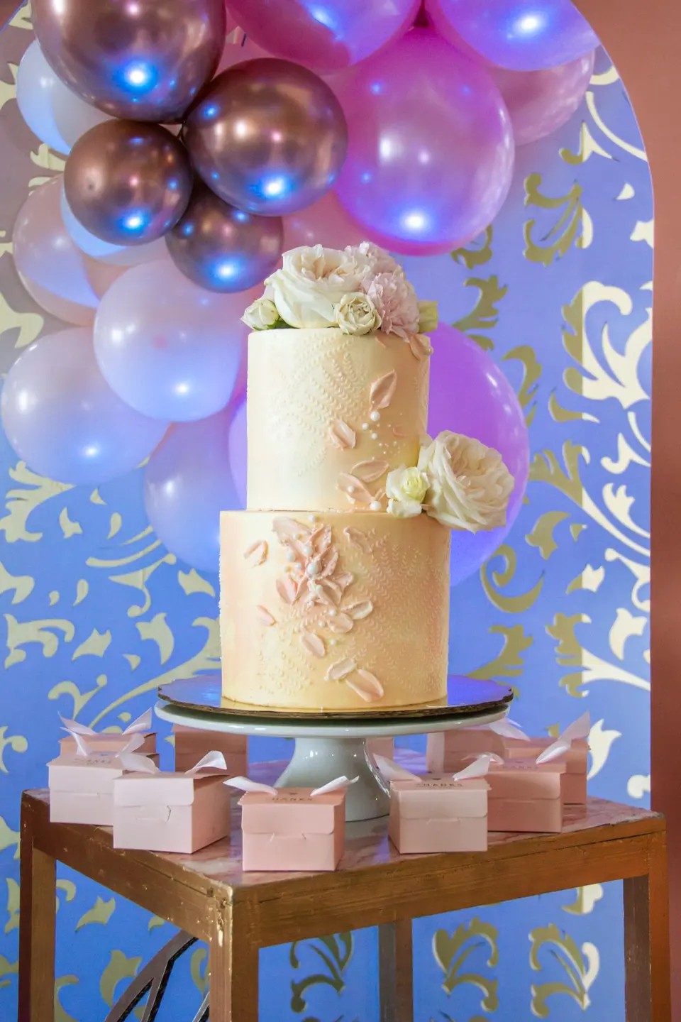 XV años de Camila · Rosa y oro, foto 3